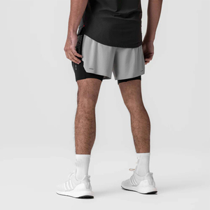 Pantalones cortos informales con cordón para hombre, pretina ajustable para salidas de verano y ropa informal - Product Image 2