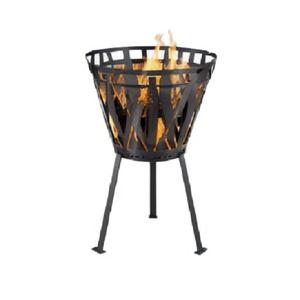 Brasero carré d'extérieur moderne, pliable, en métal thermolaqué, écologique, robuste, pour brûler des bûches, de la marque Zhongpin, livraison directe - Product Image 1