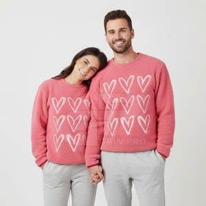 Sudadera con Diseño de Corazón para San Valentín, Cómoda y Elegante, Ideal para la Moda de Temporada y Ocasiones Especiales - Product Image 4