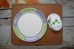 แผ่นรองจานหนังแท้กันน้ำทนทานต่อการสึกหรอแผ่นรองบนโต๊ะรับประทานอาหารกันน้ำมันฉนวนกันความร้อน - Product Image 5