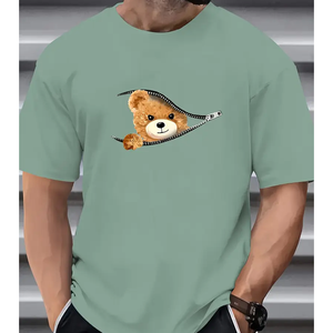 Camisetas de Alta Calidad al por Mayor con Diseño de Bordado Personalizado, 100% Algodón - Product Image 1