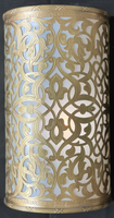 OEM marocain classique Fassy or applique murale à la main en forme de baril décor lampes suspendues lustres lustres lampes suspendues