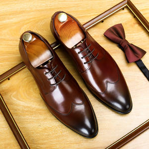 รองเท้าบูทหนังวัวแท้ทรงสูงพื้นหนาสำหรับผู้ชาย ยี่ห้อสั่งทำพิเศษ กันน้ำ เคลือบเงา เหมาะสำหรับฤดูใบไม้ร่วง - Product Image 2