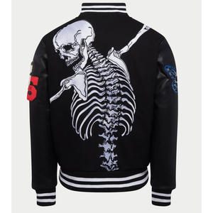 Ropa Exterior Hombre Chaquetas Letterman Invierno (2024) a Precios Mayorista Chaquetas Béisbol Streetwear Chaqueta Bomber para hombre - Product Image 2