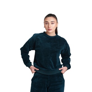 Automne et hiver 2025 nouveau mâle et femelle à manches longues pull à capuche pantalons décontractés Fitness vêtements de sport deux pièces costume avec Logo - Product Image 1