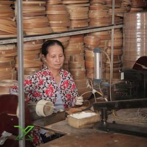 Qing Yang Brand Teak Veneer Hot-Melt <b>Edge</b> <b>Banding</b> Handcrafted in Binh Duong Vietnam - Product Image 5