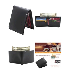 ¡Novedad de 2025! Cartera de lujo para hombre hecha a mano de calidad Premium de cuero marrón genuino, cierre abierto liso duradero, nailon de moda - Product Image 4