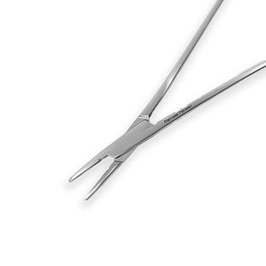 Instrumento médico Crile Soporte de aguja de acero inoxidable Cirugía general recta 13cm 15cm 18cm Certificado CE Etiqueta privada OEM - Product Image 4