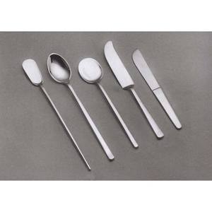 Mango de diseño de puño redondo grueso de acero inoxidable, impresionante rebanador de queso plateado de acero inoxidable y esparcidor - Product Image 3