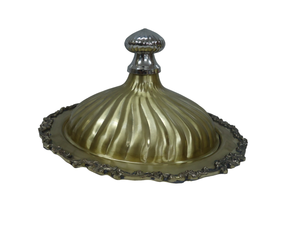 Ensemble de vente chaude de 2 plats de chauffe-plats alimentaires en acier inoxydable fini argent avec support pour mariage et plat d'hôtel au prix de gros - Product Image 4