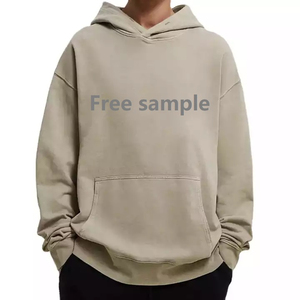 Vente en gros OEM Personnalisé Très demandé Sweat à capuche polaire tricoté 280 g/m² pour homme, écologique, hiver, uni, décontracté, avec impression sérigraphiée sur le devant - Product Image 2