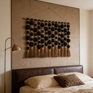 Tapiz Decorativo <span class=keywords><strong>de</strong></span> Pared <span class=keywords><strong>de</strong></span> 100*85cm, Estilo Musulmán, Tejido con Hilo <span class=keywords><strong>de</strong></span> Algodón, para <span class=keywords><strong>Club</strong></span> <span class=keywords><strong>de</strong></span> <span class=keywords><strong>Playa</strong></span>, Diseño Geométrico y Ecológico, EH2603003 - Product Image 6