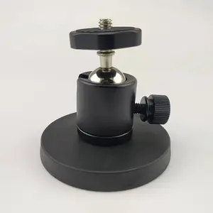 Support de caméra magnétique <span class=keywords><strong>Pied</strong></span> magnétique Mini rotule en métal robuste Fixation sécurisée sur l'acier ou autres surfaces magnétiques - Product Image 1