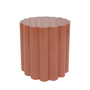 Jardinière ronde en fer de qualité supérieure, pot de jardin de forme ovale de couleur noir mat pour mariage et décoration extérieure, vente en gros - Product Image 3