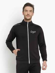 Vente en gros survêtements de jogging uni de haute qualité avec fermeture éclair pour l'entraînement vêtements de sport vêtements de gym vêtements de sport pour hommes - Product Image 6
