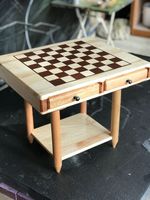 Luxe rustique pratique vente en gros jeu d'échecs en bois personnalisé jeu d'échecs grande taille plateau pliant pièces d'échecs plateau