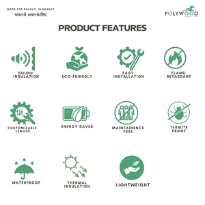 แผ่นผนังตกแต่ง PVC ลายลอน ทนทาน เป็นมิตรกับสิ่งแวดล้อม สำหรับงานออกแบบตกแต่งภายใน กันน้ำ กันความชื้น เหมาะสำหรับห้องนอน ห้องนั่งเล่น โรงแรม - Product Image 6