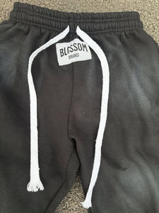 Custom Acid Wash Vintage Sun fade Full Zip up Chándal Loose Fit 100% Algodón Puff Print Sweatpant Heavyweight Sweatsuit - Product Image 6