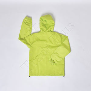 Logo personnalisé pour hommes veste de pluie imperméable et respirante à fermeture éclair pour le camping en plein air la randonnée la montagne - Product Image 2