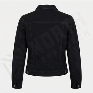 Chaqueta Vaquera para Hombre al por Mayor con MOQ Bajo, Nuevo Diseño de Invierno, Logotipo Personalizado, Elegante, Transpirable, Servicio OEM - Product Image 2