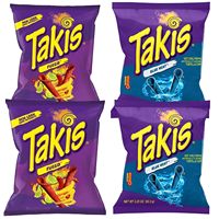 Takis Fuego Croustilles de tortilla roulées 4.0 Oz Pack 2 piment fort citron vert Snacks à grains mous Craquelins de riz Maïs Blé aromatisé