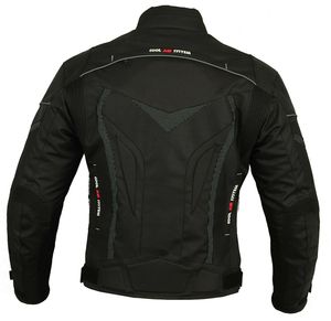 Chaqueta de Motociclismo Deportiva, Talla Grande, Transpirable, Ignífuga, 100% Poliéster con Protección de Armadura, Secado Rápido - Product Image 2
