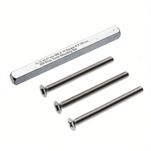 Non. 31 63-67 mm M6 X 75 Square 8 X 100 mm Kit de montage pour outils EDI Shop Tools - Product Image 3