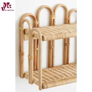 Étagère murale en rotin 2024 Offre Spéciale étagère murale exquise fabriquée à la main en rotin naturel une pièce unique fabriquée au Vietnam - Product Image 4