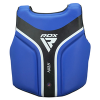 Protection de Poitrine de Haute Qualité pour l'Entraînement MMA, Protection du Corps, Protection du Ventre, RDX Aura Plus T-17 en Cuir Mayahide