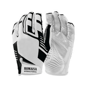 Gants de football américain de haute qualité pour des performances de jeu optimales Protection complète de la paume Meilleur prix pour les sportifs exigeants - Product Image 1