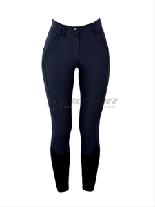 Pantalones de montar para mujer de primera calidad, elegantes, transpirables, ligeros, ajustados, cómodos, de larga duración, ropa ecuestre - Product Image 4