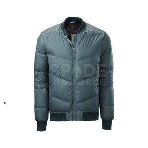 Venta al por mayor de alta calidad personalizado burbuja chaqueta para los hombres de moda chaqueta de lona con logotipo frontal para el invierno precio barato - Product Image 2