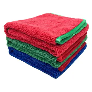 Professional Grade Premium Microfiber Towels for Auto Detailing Dual Pile Towels Made by Direct Microfiber Manufacturer