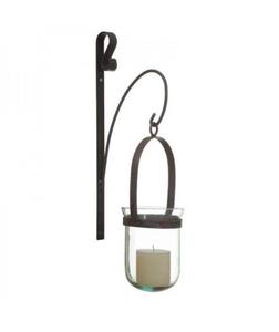 Candelabro de vela de pared de Metal Premium construido para decoración de pared de dormitorio y comedor de apartamento moderno - Product Image 5