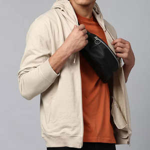 Sweat-shirt à capuche en molleton lourd avec fermeture éclair en coton pour homme avec logo personnalisé Style streetwear OEM ODM Vente en gros en vrac Sweat-shirt tendance - Product Image 6