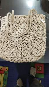 กระเป๋าแฟชั่นไมโครไฟเบอร์ปักลายสวยงาม กันน้ำ สายสะพายไหล่ งานแฮนด์เมด คุณภาพพรีเมียม ทนทาน สำหรับคอลเลคชั่นบูติก - Product Image 2