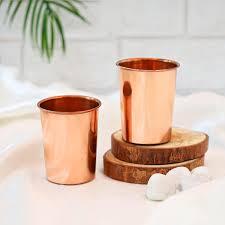 Traditional Copper Reusable Drinkware <b>Set</b> Leak-Proof and Stocked for Home Office or Gift Application - Product Image 5