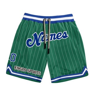 Top Quality Directly Manufacturer Authentic Custom <b>White</b> Authentic Throwback Basketball <b>Shorts</b> Drawstring Closure Knitted - Product Image 6