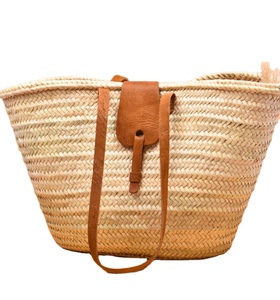 Bolso de mano bohemio mágico hecho a mano, bolso de paja, bolsos de playa de macramé de ganchillo, directamente del proveedor indio - Product Image 1