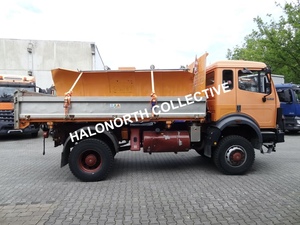 Camion benne d'occasion Mercedes-Benz 1935 de 1993, Euro 3 Diesel 4x4, pour transport minier - Product Image 6