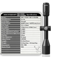 Lunette de tir tactique Discovery Sports Quick Sight VT-R MS 3-9X40IR avec éclairage