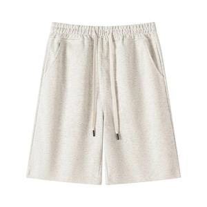 Shorts décontractés pour hommes, style américain, épais, tendance estivale, couleur unie, sport, mi-longs, coupe ample, vêtements de plage - Product Image 5