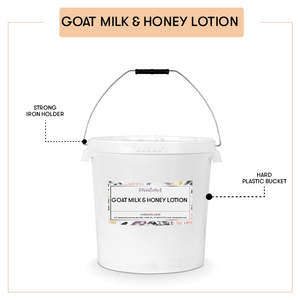 Base de lotion au lait de chèvre biologique et au miel 200ml Prête à l'emploi pour le corps, éclaircissante, nourrissante, ingrédients à base de plantes, OEM - Product Image 5