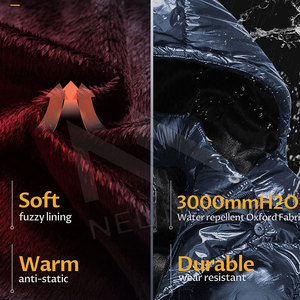 Chaquetas acolchadas multicolores para hombres con capucha Puffy Moda elegante Ropa de invierno Chaquetas acolchadas de lujo Hecho en Pakistán - Product Image 3