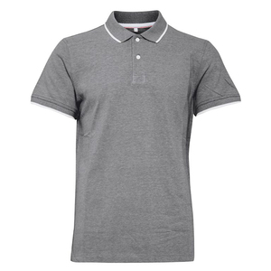 Haut de gamme personnalisé pour hommes pour chemises séchage rapide 100% coton polaire coupe normale respirant golf motif géométrique manches courtes - Product Image 6