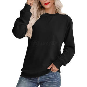 Nueva Sudadera negra Llegada Venta directa de fábrica Mujeres Sudaderas Diseño personalizado Venta en línea - Product Image 2