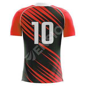 Ensemble de maillots de football à manches courtes personnalisés de haute qualité vêtements de football France personnalisés avec impression de nom - Product Image 6