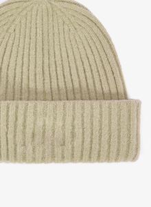 Gorro de Punto Personalizado de Alta Calidad para Hombre, Gorro de Invierno Color Caqui, Gorro de Punto Acogedor para el Invierno, Gorro Suave con Nervaduras, Servicios OEM - Product Image 3