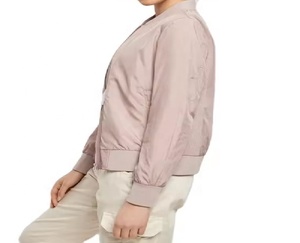 Chaqueta de Invierno Personalizada de Alta Calidad, Ligera, de Color Sólido, Transpirable, Impermeable, Ecológica, con Cremallera Completa y Estampado para Mujer - Product Image 4