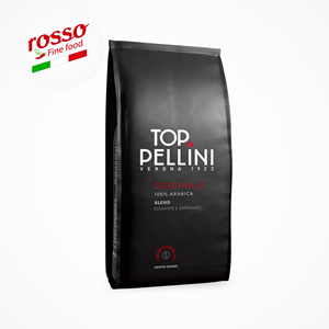 Café en Grano Tostado Italiano Premium Pellini, Paquete de 1 kg para Máquinas de Espresso Profesionales/Automáticas - Product Image 1